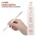 Lápiz Óptico Stylus Pencil Recargable Para Tablet Celulares Hasta 15 Hr Blanco Innovo