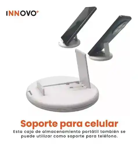 Kit Data Blanco Usb Viajes Adaptador Celulares Universal Usb Cable 60w Innovo