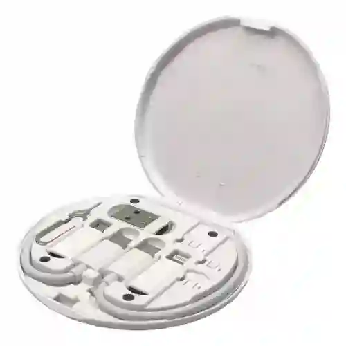 Kit Data Blanco Usb Viajes Adaptador Celulares Universal Usb Cable 60w Innovo