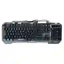 Combo Teclado Mouse Gaming Base Aluminio Retroiluminado Rgb