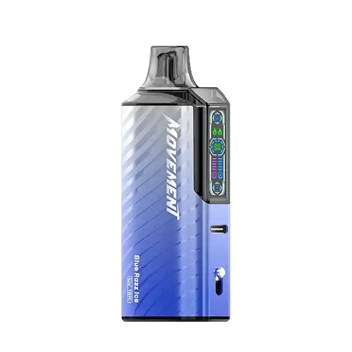 Vape Desechable Movement 18.000 Puffs Blue Razz Ice 5% Nic.