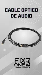 Cable Optico De Audio