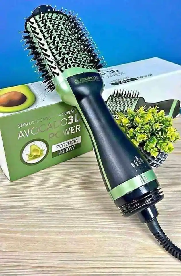 Cepillo Secador Aguacate