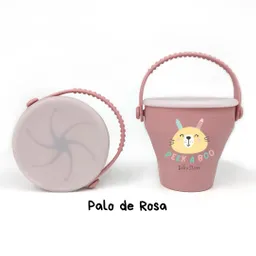 Porta Snack Portable De Fruta Y Comida Sellado Palo Rosa