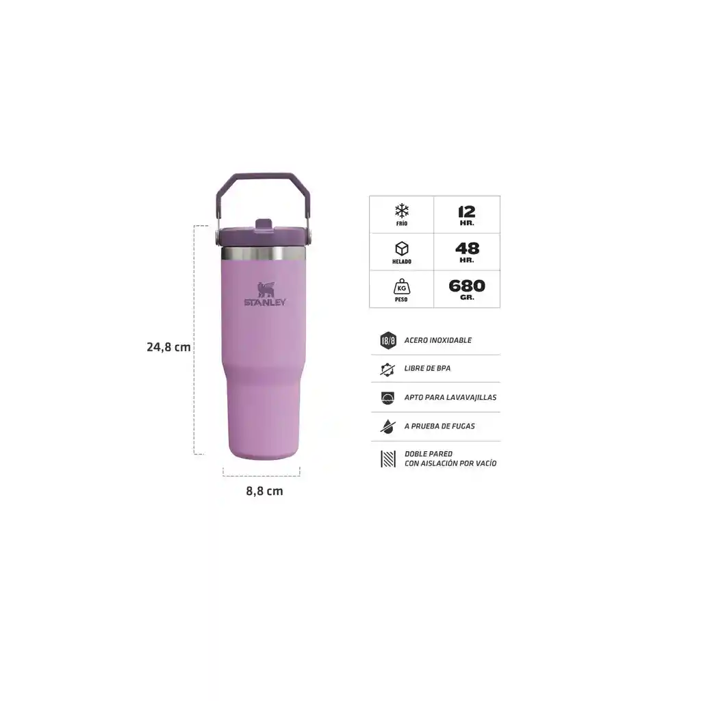 Termo Stanley Iceflow En Acero Inoxidable 30oz Rep. 1.1