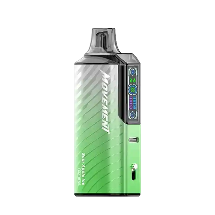 Vape Desechable Movement Lv 18000 Puffs Sour Apple Ice