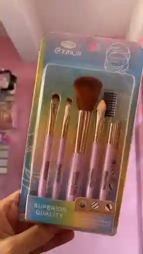 Exmon Juego Brochas De Maquillaje