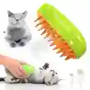 Cepillo De Vapor Para Mascotas Masaje Peine Perro Gatos Usb