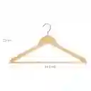 Ganchos De Madera Para Colgar Ropa X 12 Unidades