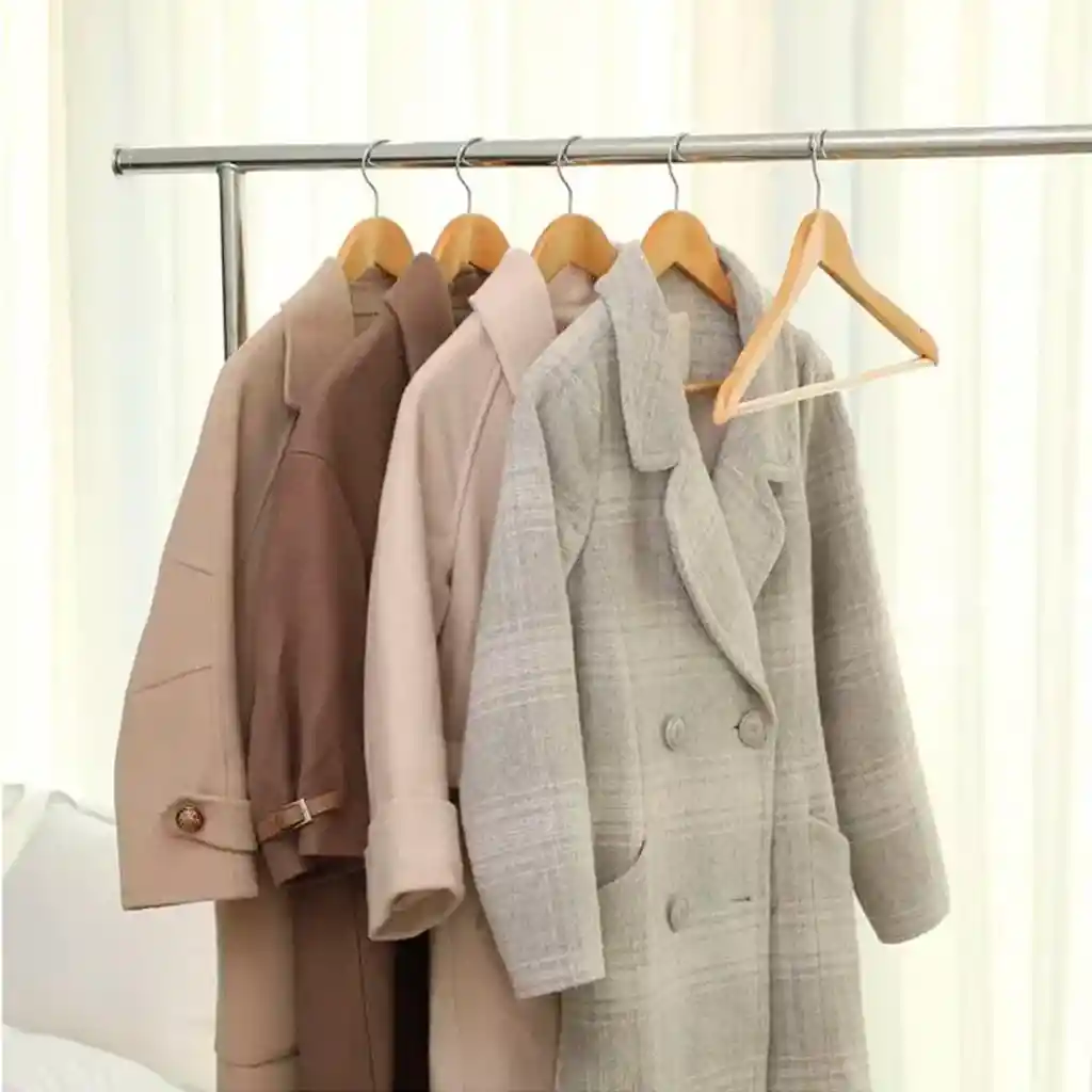 Ganchos De Madera Para Colgar Ropa X 12 Unidades