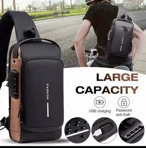 Bolso Morral Fashion Con Clave De Seguridad