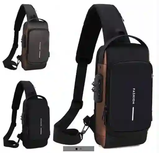 Bolso Morral Fashion Con Clave De Seguridad