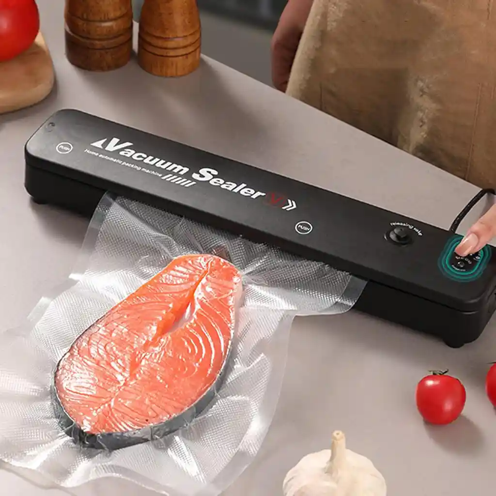 Selladora De Bolsas Empaque Al Vacío + Bolsas Vacuum Sealer
