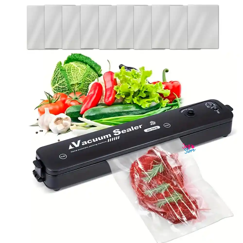 Selladora De Bolsas Empaque Al Vacío + Bolsas Vacuum Sealer