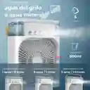 Ventilador Enfriador Humidificador Led Aire Acondicionado