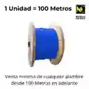 Cable Thhn-2 Tc 7h Cobre 8 Azul - Centelsa