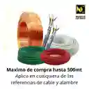 Cable Thhn-2 Tc 7h Cu 8 Negro - Centelsa