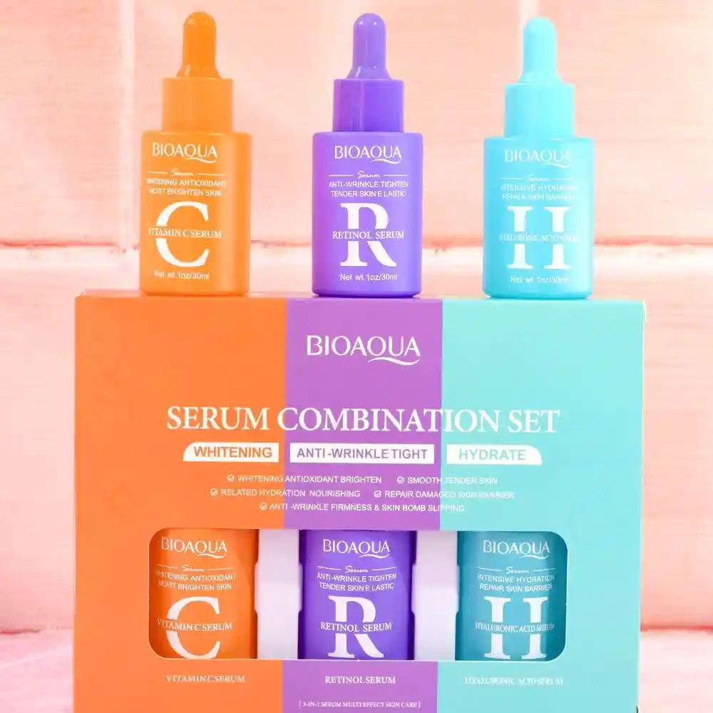 Kit Serum Combination Set X3 Bioaqua