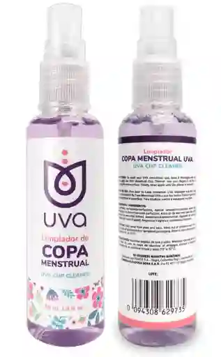 Limpiador De Copa Menstrual Uva, Por 60ml