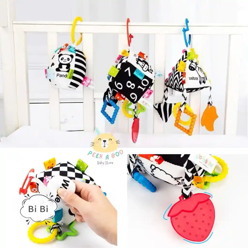 Sonajero De Estimulación Para Bebe Estilo Circulo Nuevo