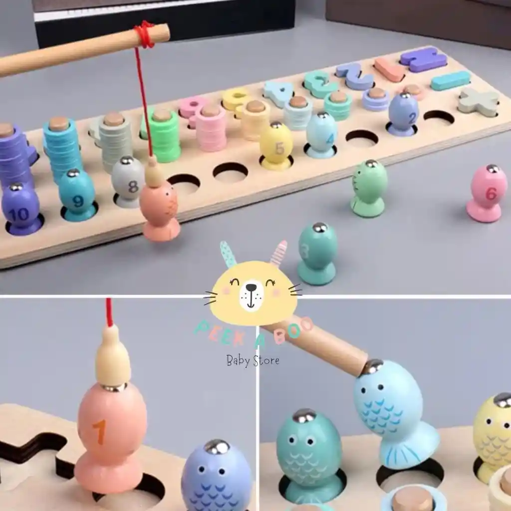 Pesca De Aprendizaje Montessori Para Bebe Nuevo