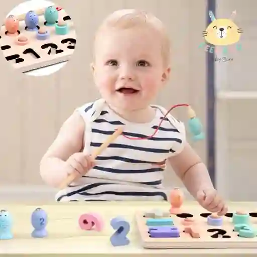 Pesca De Aprendizaje Montessori Para Bebe Nuevo