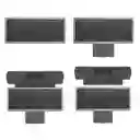 Teclado Inalámbrico Bluetooth Dux Ducis Ok Series Con Touchpad