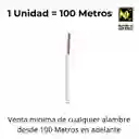 Alambre De Cobre Aislado Thhn 12 Blanco - Centelsa