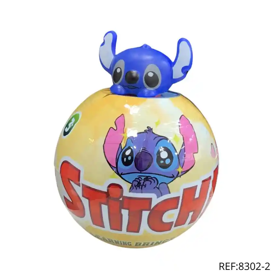 Bola Sorpresa Stich Azul