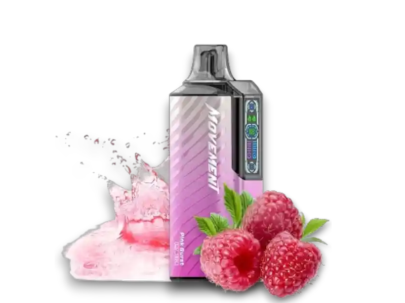 Vape Desechable Movement 18.000 Puffs Pink Burst 5% Nic.
