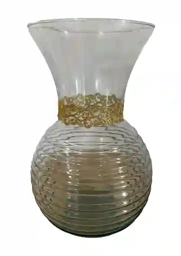Florero Jarrón De Vidrio (corona Ii)