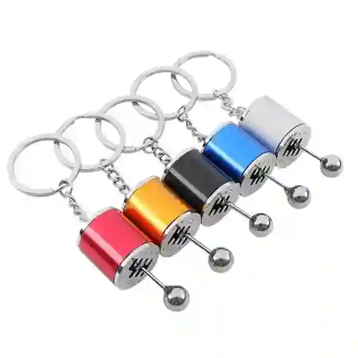 Llaveros Con Forma De Caja De Cambio Carro Colores