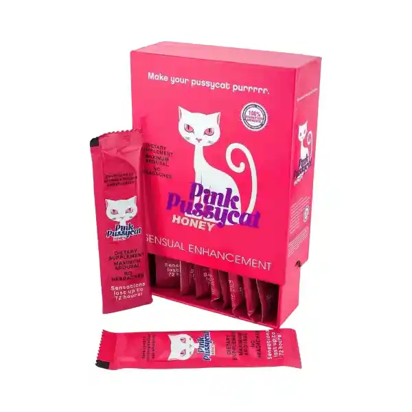Potenciador Sexual Femenino Pink Pussycat Honey Sobre X 12 Gr