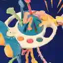 Juguete Cohete Sensorial Montessori Para Bebés Azul