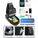 Bolso De Seguridad Canguro Antirrobo Carga Usb Impermeable