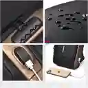 Bolso De Seguridad Canguro Antirrobo Carga Usb Impermeable