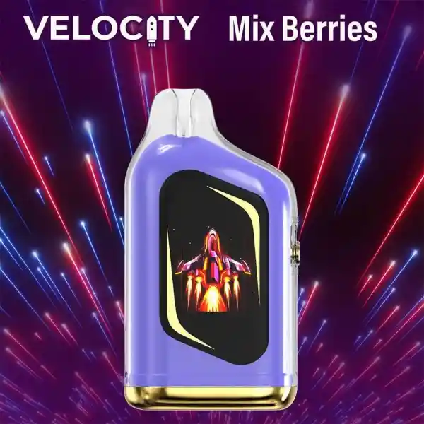 Vape Desechable Velocity 25.000 Puffs Mix Berries 5% Nic.