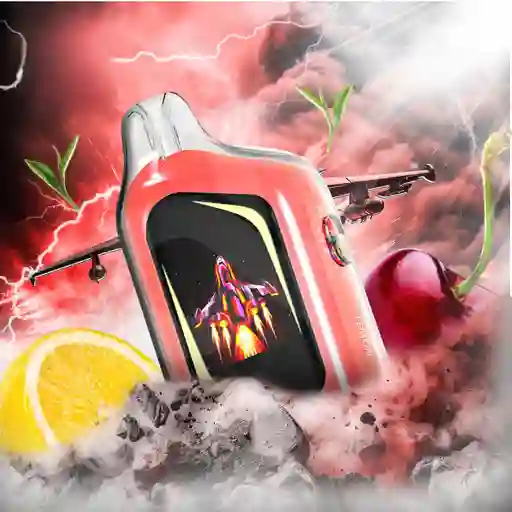 Vape Desechable Velocity 25.000 Puffs Cherry Lemon 5% Nic.