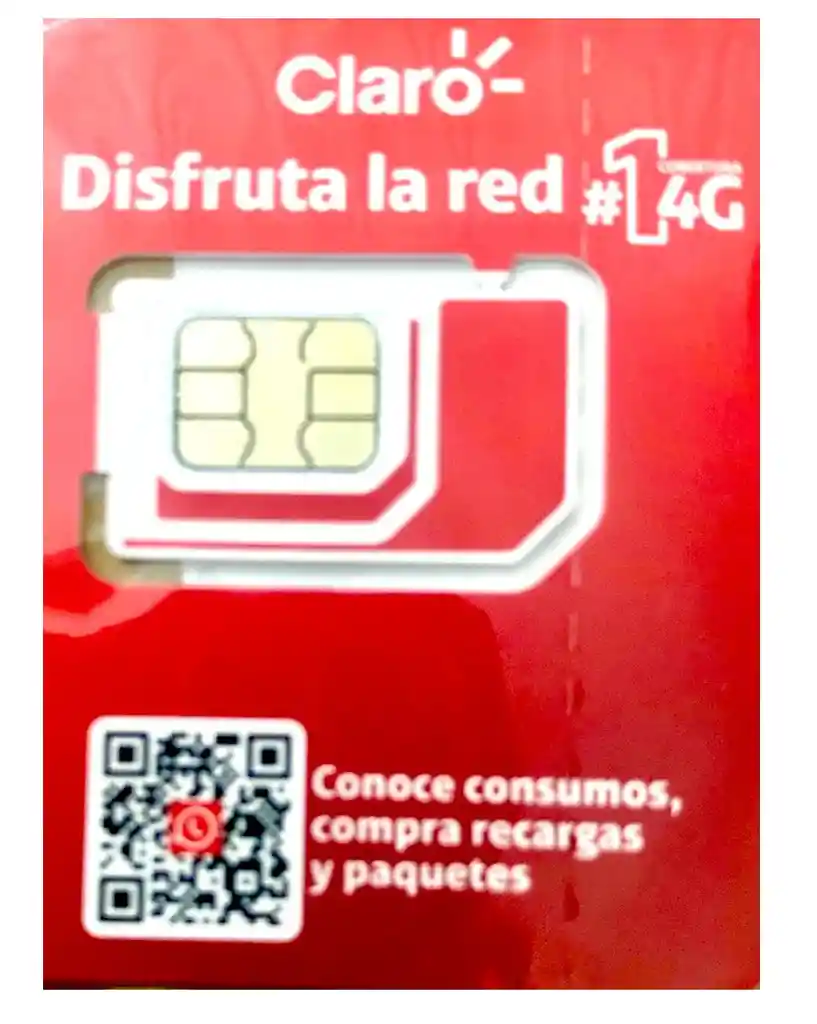 Sim Card Claro Prepago