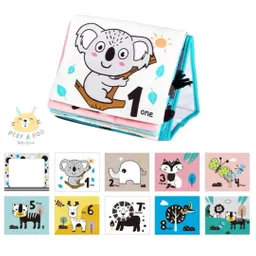 Juguete Libro Triángulo Sensorial Nuevo Animales Selva