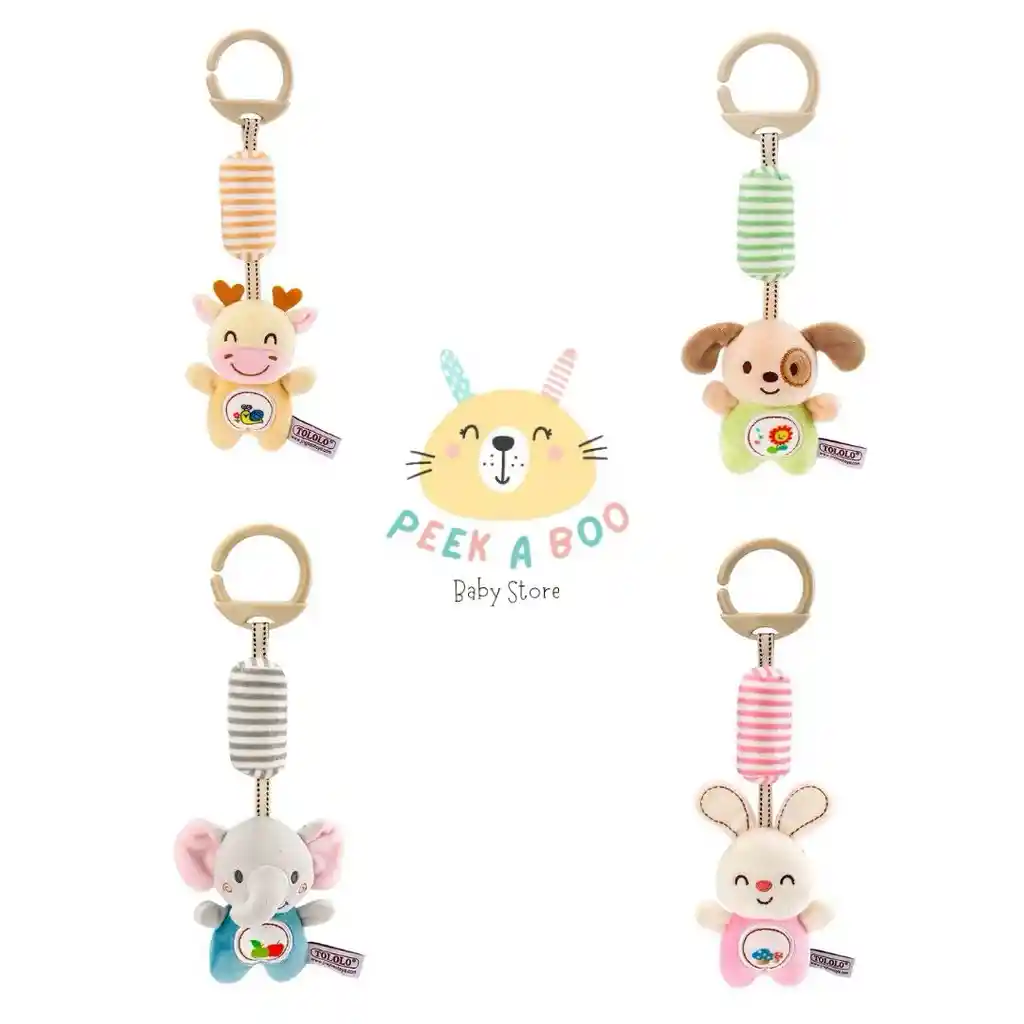 Hermosos Sonajeritos De Coche Y Cuna Animalitos Nuevos