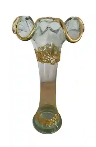 2 Floreros De Cristal (luanda)