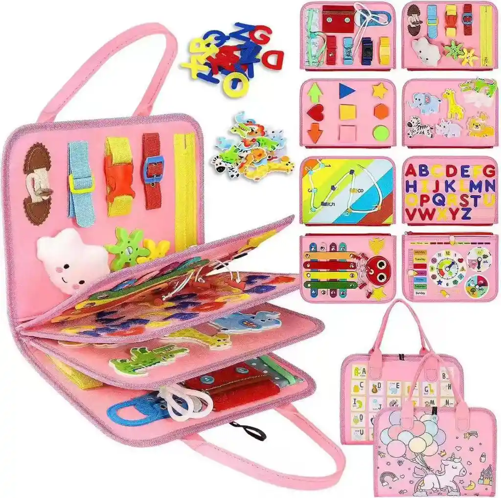 Nuevos Diseños Busy Book Montessori Para Bebes Nuevo
