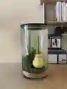 Adorno De Pajaro Canario En Frasco De Cristal