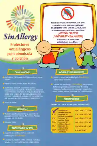 Protector Antialergico Para Colchón Doble