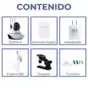 Cámara De Seguridad Wifi 3 Antenas 360° Visión Nocturna 1080p
