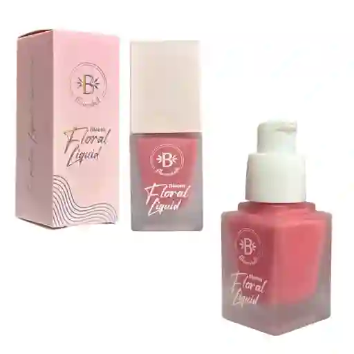 Bloom Floral Blush Liquido Tono 02 Durazno