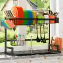 Escurridor Secaplatos Organizador De Loza Estante Cocina 65cm