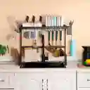 Escurridor Secaplatos Organizador De Loza Estante Cocina 65cm