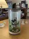Adorno De Perro En Frasco De Cristal (schnauzer)